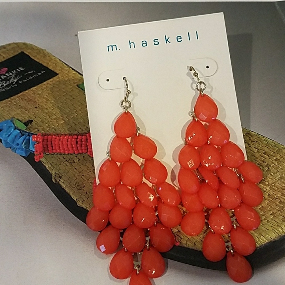 m. haskell Earrings New with tag